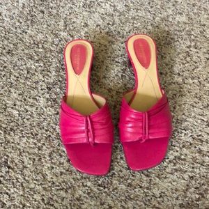 Hot pink sandal